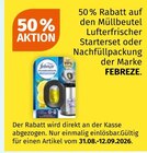 50 % Rabatt von FEBREZE bei Müller im Angebot 50 % Rabatt von FEBREZE im aktuellen Müller Prospekt