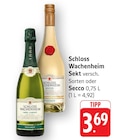 Sekt Angebote von Schloss Wachenheim bei EDEKA Saarlouis für 3,69 €