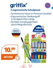 griffix 5 ergonomische Schulpinsel von Pelikan für 10,99 € bei Müller im Angebot griffix 5 ergonomische Schulpinsel von Pelikan im aktuellen Müller Prospekt