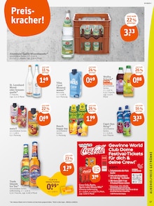 Coca Cola im aktuellen tegut Prospekt (Würzburg) Coca Cola im tegut Prospekt "tegut… gute Lebensmittel" mit 23 Seiten (Würzburg)