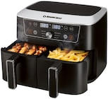 Doppelzonen-Heißluftfritteuse von Silvercrest im aktuellen Lidl Prospekt