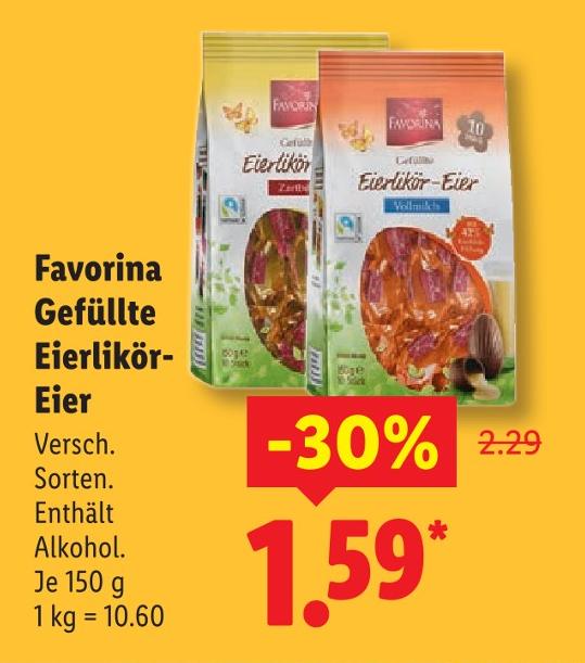 Gefüllte Eierlikör-Eier