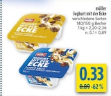 Joghurt mit der Ecke Schoko Balls Joghurt Banane-Geschmack bei diska im Ronneburg Prospekt für 0,33 €