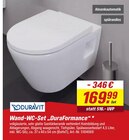Wand-WC-Set DuraFormance im Angebot bei toom Baumarkt in Gotha Wand-WC-Set DuraFormance Angebote von Duravit bei toom Baumarkt Gotha für 169,99 €