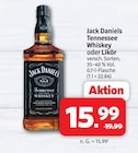 Tennessee Whiskey Angebote von Jack Daniels bei Markant Nordwest Lemgo für 15,99 €