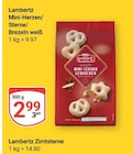 Mini-Herzen/Sterne/Brezeln weiß im Angebot bei GLOBUS in Oberhausen Mini-Herzen/Sterne/Brezeln weiß Angebote von Lambertz bei GLOBUS Oberhausen für 2,99 €
