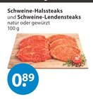 Aktuelle Steak Angebote bei V-Markt in Regensburg Aktuelles Schweine-Halssteaks Angebot bei V-Markt in Regensburg ab 0,89 €