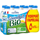 Lait U.H.T. demi-écrémé Bio "Format Familial" - CANDIA à 12,64 € dans le catalogue Carrefour
