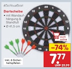 Dartscheibe Angebote bei Netto Marken-Discount Aalen für 7,77 €