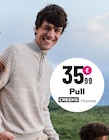 Promo Pull Homme à 35,99 € dans le catalogue La Halle à Saint-Clair