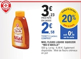 Miel Fleurs Liquide Squeezer - NID D'ABEILLE dans le catalogue E.Leclerc