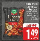 Linsen- oder Popchips im Angebot bei E center in Remscheid Linsen- oder Popchips Angebote von funny-frisch bei E center Remscheid für 1,49 €