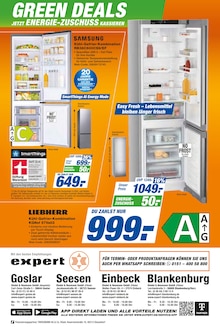 Kühlschrank im expert Prospekt "Top Angebote" mit 12 Seiten (Halberstadt)