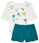 Pyjashort Femme - Super U à Haguenau Pyjashort Femme en promo chez Super U Haguenau à 9,90 €