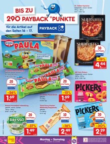 Pizza im Netto Marken-Discount Prospekt "Aktuelle Angebote" mit 70 Seiten (Potsdam)