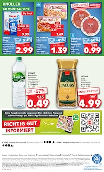 Volvic im Kaufland Prospekt "KNÜLLER" mit 64 Seiten (Moers)