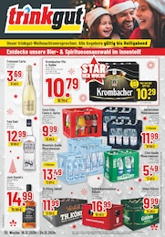 König Pilsener Angebot im aktuellen Trinkgut Prospekt auf Seite 1