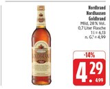 Goldbrand Angebote von Nordbrand Nordhausen bei E center Jena für 4,29 €