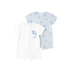 Lot de 2 barboteuses naissance - DISNEY - Carrefour à Nanterre Lot de 2 barboteuses naissance - DISNEY en promo chez Carrefour Nanterre à 11,99 €
