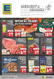 Aktueller EDEKA Prospekt mit Fleisch, "Aktuelle Angebote", Seite 1