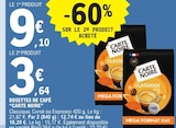 Dosettes de café - CARTE NOIRE en promo à 3,64 € chez E.Leclerc Dosettes de café - CARTE NOIRE dans le catalogue E.Leclerc