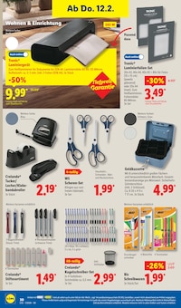 Tacker Angebot im Lidl Prospekt, gültig von 09.02.2026 bis 14.02.2026 Tacker Angebot im aktuellen Lidl Prospekt auf Seite 46