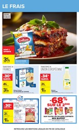 Prix et réduction Mozzarella dans le prospectus Carrefour en cours Offre Mozzarella dans le catalogue Carrefour du moment à la page 27