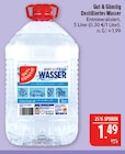 Destilliertes Wasser im Angebot bei Marktkauf in Hof Destilliertes Wasser Angebote von Gut & Günstig bei Marktkauf Hof für 1,49 €