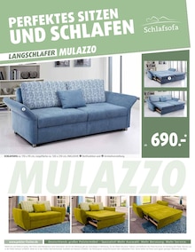Couch im Polstermöbel Fischer Prospekt "DER SCHLAFSOFA SPEZIALIST" mit 12 Seiten (Fürth)
