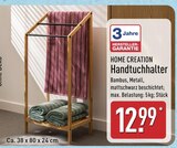 Handtuchhalter von HOME CREATION für 12,99 € bei ALDI Nord im Angebot Handtuchhalter von HOME CREATION im aktuellen ALDI Nord Prospekt