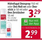 Rossmann Döbeln - Deospray oder Deo Roll-on oder Deostick oder Deo Zerstäuber Angebot im Prospekt Deospray oder Deo Roll-on oder Deostick oder Deo Zerstäuber bei Rossmann im Döbeln Prospekt für 3,29 €