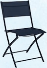 Chaise pliante acier et textilene - Intermarché Hyper à Besançon Chaise pliante acier et textilene en promo chez Intermarché Hyper Besançon à 12,99 €