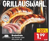Bratwürste im Angebot bei Netto Marken-Discount in Salzgitter Bratwürste Angebote von Gut Ponholz bei Netto Marken-Discount Salzgitter für 1,99 €