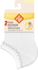 Aktuelle Schuhe Angebote bei dm-drogerie markt in Salzgitter Aktuelles Schuhsöckchen weiß Gr. 39-42 Angebot bei dm-drogerie markt in Salzgitter ab 8,95 €