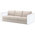 IKEA Freising - Bezug Sitzelement 3 Gunnared beige Gunnared beige Angebot im Prospekt Bezug Sitzelement 3 Gunnared beige Gunnared beige bei IKEA im Freising Prospekt für 71,10 €