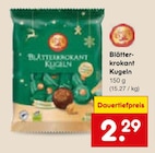 Blätterkrokant Kugeln für 2,29 € bei Netto Marken-Discount im Angebot Blätterkrokant Kugeln im aktuellen Netto Marken-Discount Prospekt