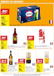 Promos Bière blonde dans le catalogue "Carrefour" de Carrefour à la page 58 Promos Bière blonde dans le catalogue "Carrefour" de Carrefour à la page 58