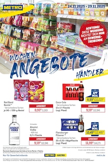 Coca Cola im METRO Prospekt "Wochenengebote Händler + Charity + Händler Mix" mit 31 Seiten (Koblenz)