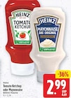 Tomato Ketchup oder Mayonnaise von Heinz für 2,99 € bei E center im Angebot Tomato Ketchup oder Mayonnaise von Heinz im aktuellen E center Prospekt