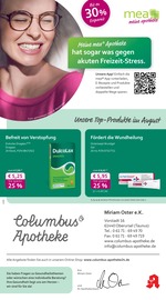 Aktueller mea - meine apotheke Apotheken Prospekt in Königstein und Umgebung, "Unsere August-Angebote" mit 4 Seiten, 01.08.2025 - 31.08.2025