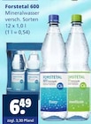 Aktuelle Wasser Angebote bei Getränkewelt in Hagen (Stadt der FernUniversität) Aktuelles Forstetal 600 Angebot bei Getränkewelt in Hagen (Stadt der FernUniversität) ab 6,49 €