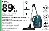 Aspirateur Traineau Sac Power XXL - Rowenta dans le catalogue E.Leclerc