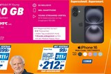 iPhone 16 im Angebot bei expert TeVi in Fürth iPhone 16 Angebote von Apple bei expert TeVi Fürth für 99,00 €