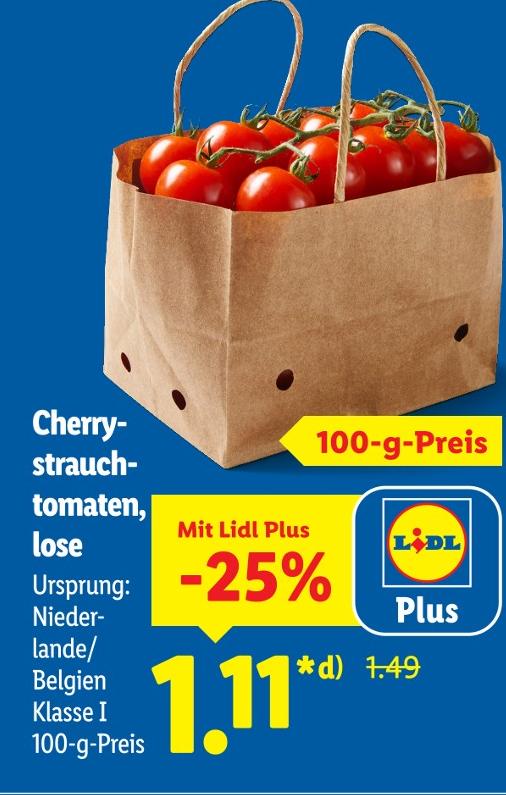 Cherrystrauchtomaten, lose