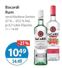 Aktuelles Rum Carta Blanca Angebot bei V-Markt in Augsburg ab 10,49 €