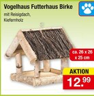 Vogelhaus Futterhaus Birke Angebote bei Zimmermann Gronau für 12,99 €