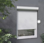 Volet roulant électrique en aluminium L. 120 x H. 130 cm blanc - Castorama Volet roulant électrique en aluminium L. 120 x H. 130 cm blanc à 139,00 € dans le catalogue Castorama