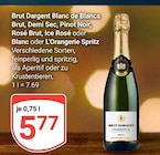 Aktuelles Blanc de Blancs Brut Angebot bei GLOBUS in Duisburg ab 5,77 €