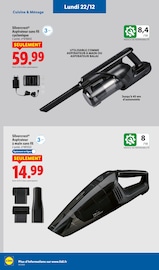 Aspirateur Angebote im Prospekt "Joyeux Noël avec Deluxe" von Lidl auf Seite 72