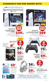 Console PS5 Angebote im Prospekt "LES PRIX BAS Spécial rentrée" von Hyper U auf Seite 91